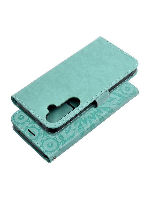 Kabura MEZZO Book do SAMSUNG A55 5G mandala zielony