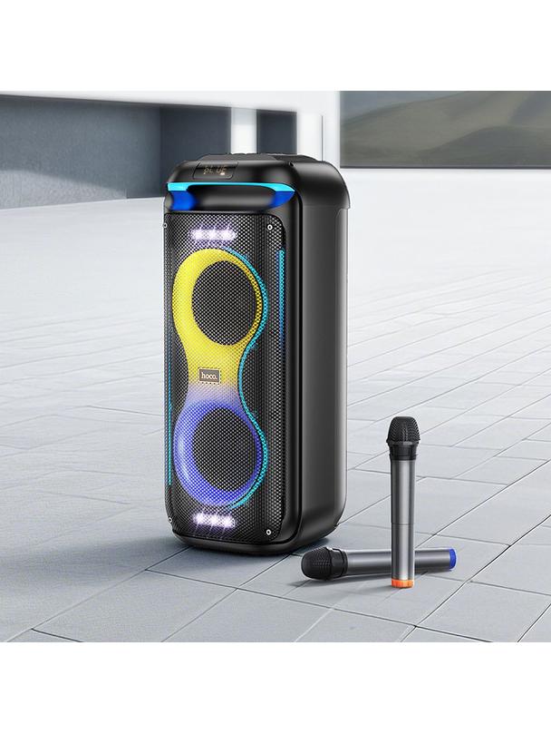 Zestaw do karaoke bluetooth 60W 6h Hoco HA13 PRO czarny