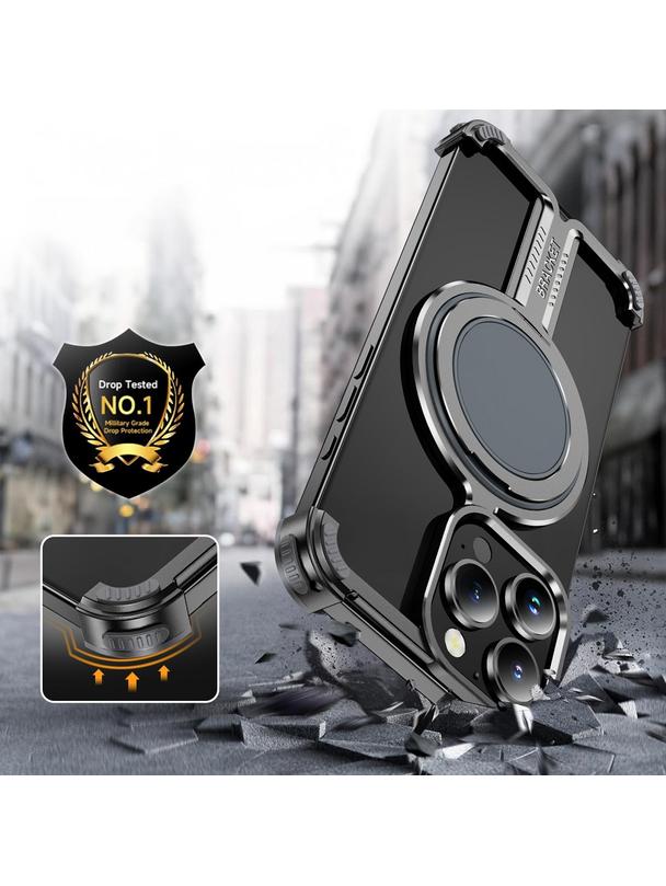 Futerał TITANIUM Bracket do IPHONE 12 / 12 PRO pustynny złoty