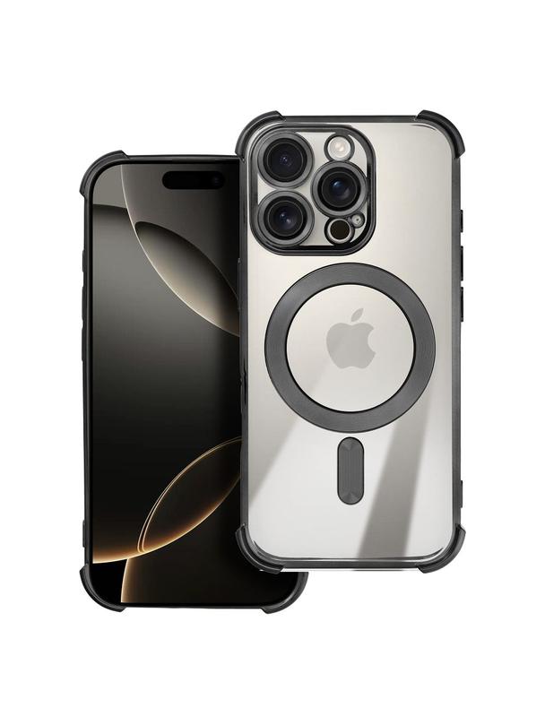 Futerał ANTISHOCK ELECTRO do IPHONE 17 Pro Max kompatybilny z MagSafe czarny