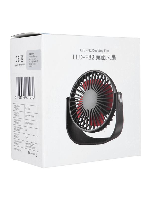 Wentylator / wiatrak biurkowy LLD-F82 niebieski