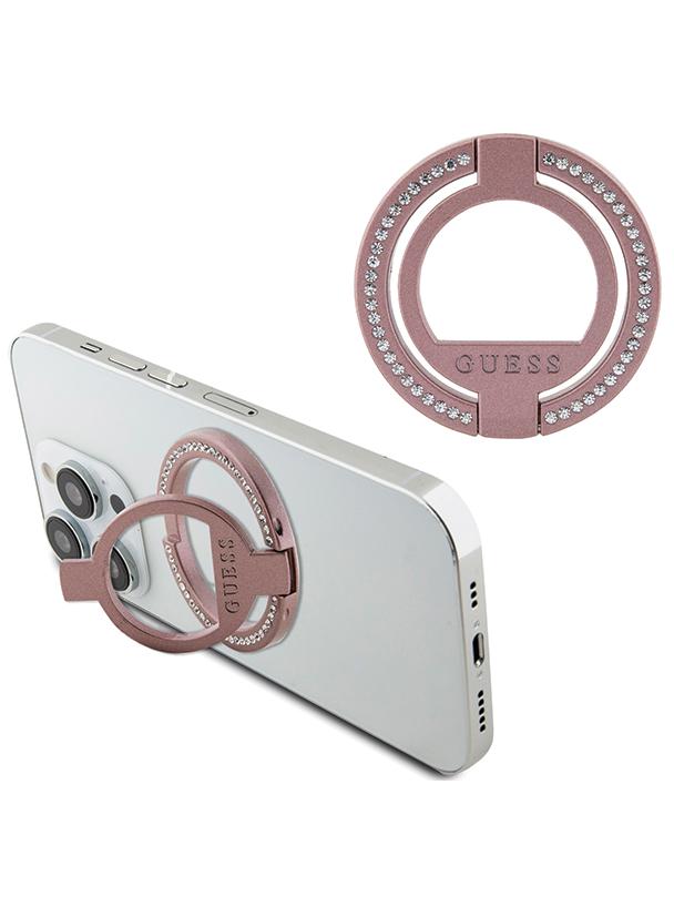 GUESS ring stand GUMRSALDGP (Rhinestones) różowy