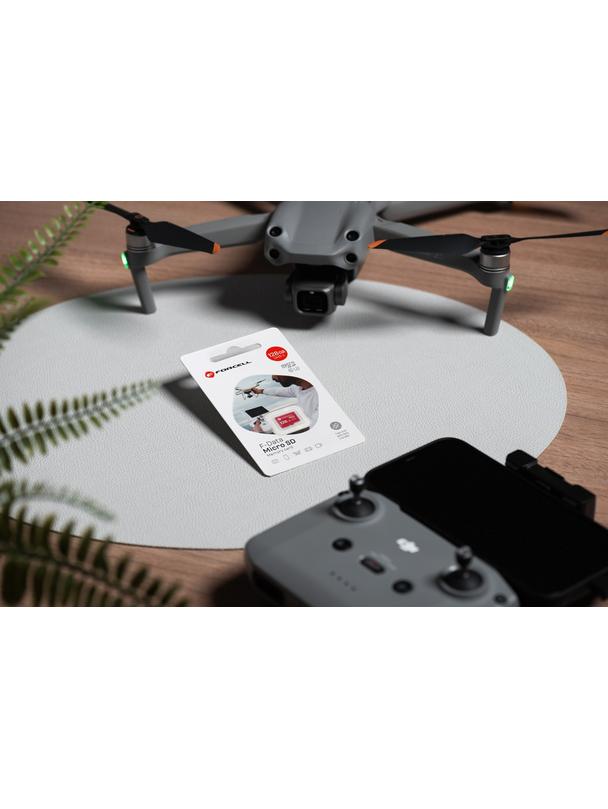 Karta microSD 128GB U3 class 10 Forcell F-Data czerwona