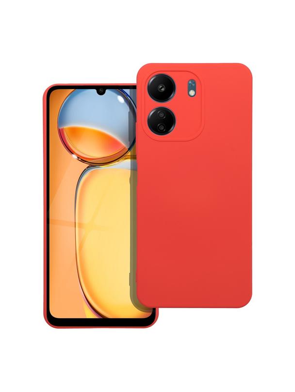 Futerał SILICONE do XIAOMI Redmi 13C / POCO C65 brzoskwiniowy