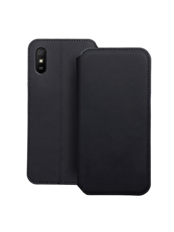 Kabura DUAL POCKET Book do XIAOMI Redmi 9A / 9AT czarny