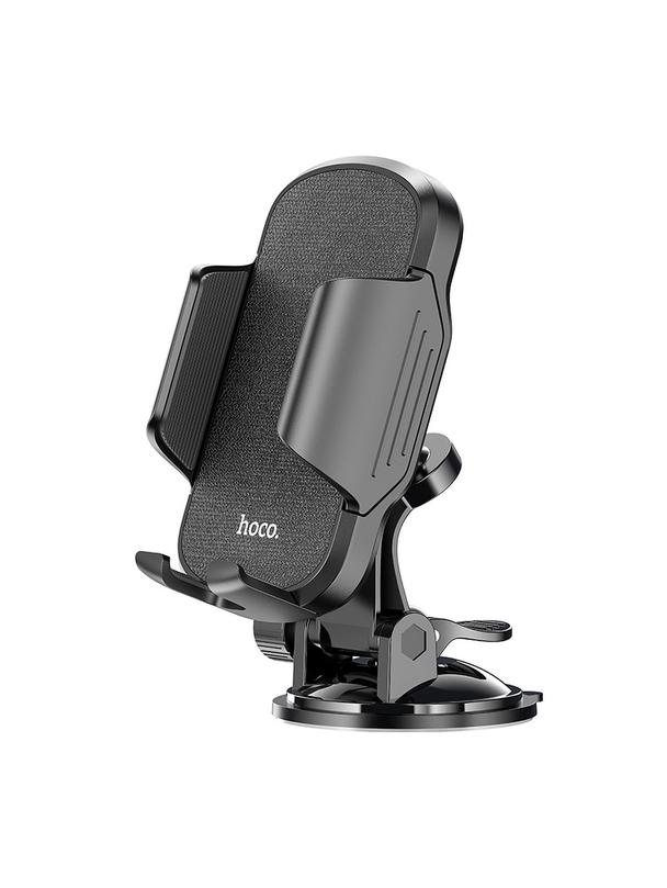 Uchwyt na telefon do samochodu uniwersalny Hoco do szyby / deski CA82 czarny