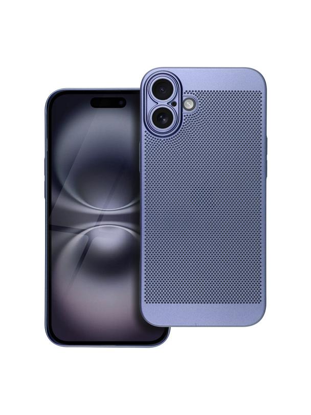 Futerał BREEZY do IPHONE 16 Plus niebieski