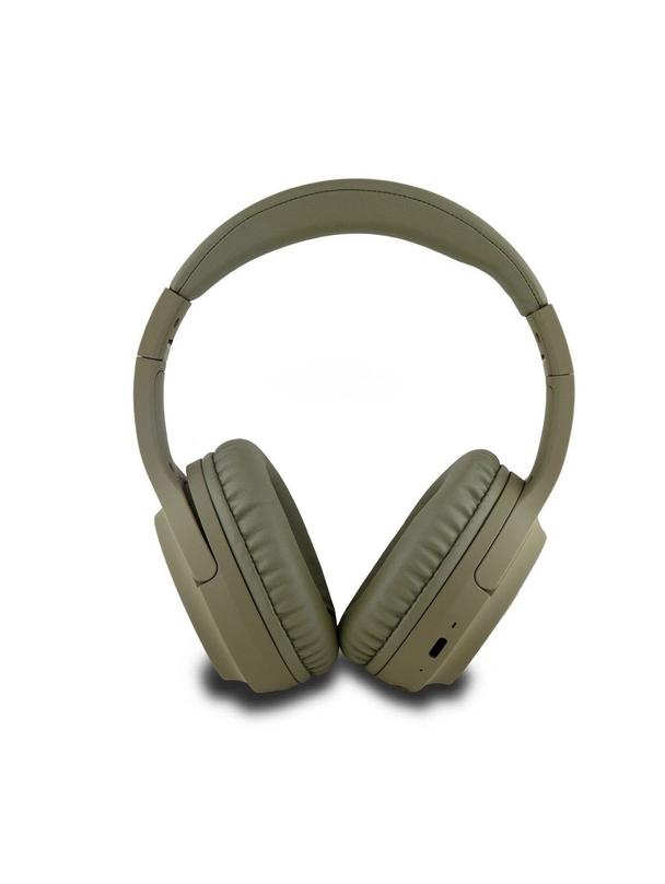 Słuchawki bezprzewodowe nauszne DKNY Arch Logo zielone