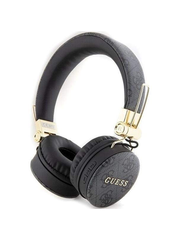 Słuchawki bezprzewodowe nauszne Guess Metal Logo GUBH704GEMK czarne