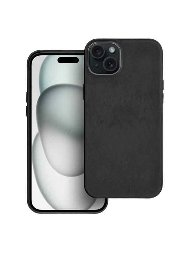 Futerał WOVEN MAG COVER kompatybilny z MagSafe do IPHONE 15 Plus czarny