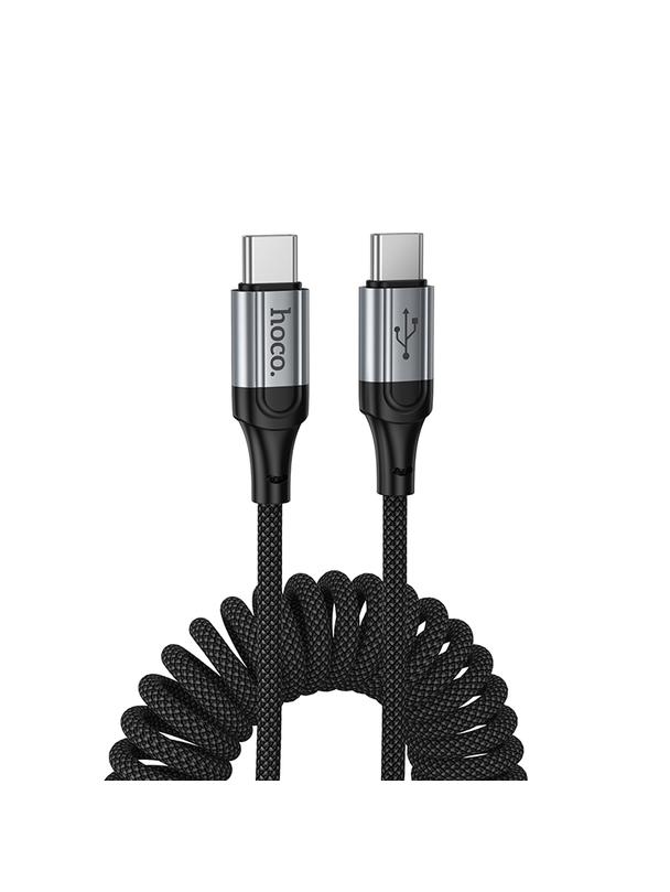 Kabel USB C do C Hoco PD 3A 1,5 m X121 czarny