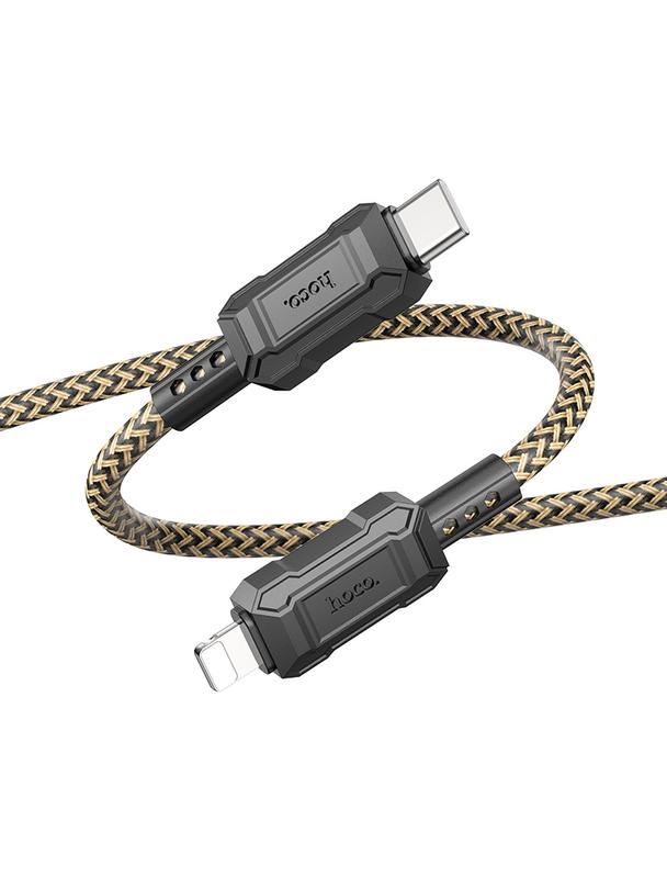 Kabel USB C do Lightning Hoco PD 2,4A 20W 1 m X94 złoty