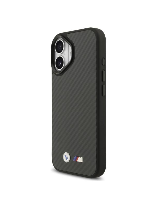 BMW futerał do IPHONE 17 kompatybilny z MagSafe BMHMP17S24CFMMK (Kevlar Matt) black
