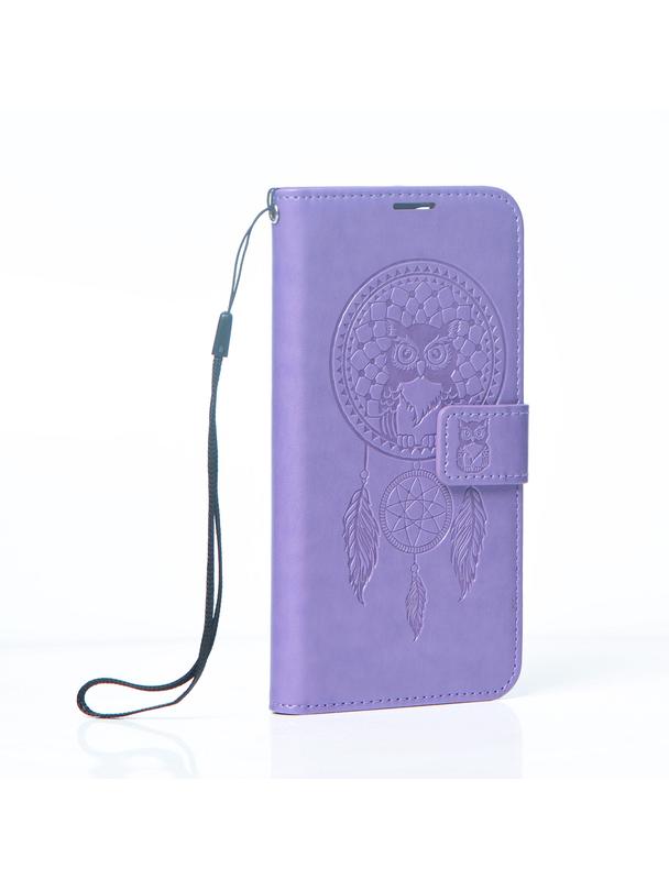 Kabura MEZZO Book do XIAOMI Redmi 9C / 9C NFC łapacz snów fioletowy