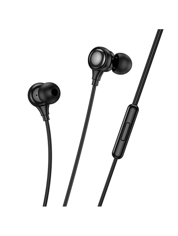 Słuchawki przewodowe douszne Jack 3,5 mm Hoco M116 czarne