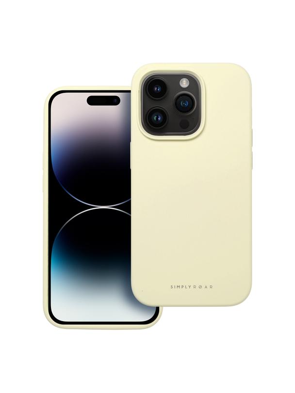 ROAR futerał CLOUD SKIN do IPHONE 17 Jasnożółty