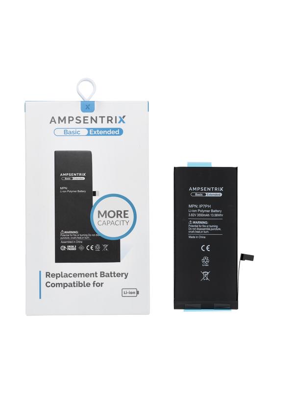 AmpSentrix Basic bateria do iPhone 7 Plus (zwiększona pojemność 3550 mAh)