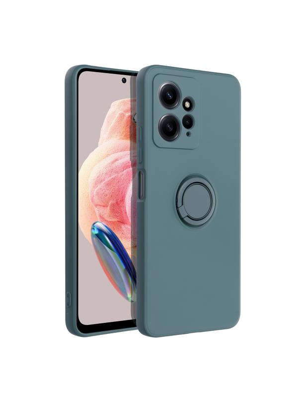 Futerał SILICONE RING do XIAOMI Redmi Note 12 4G  zielony