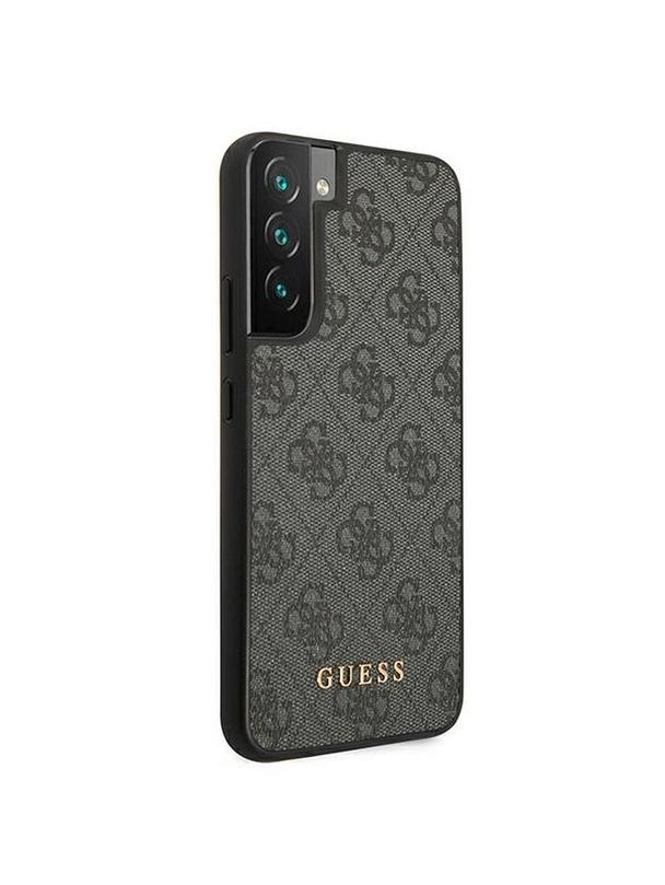 GUESS futerał do SAMSUNG S22 GUHCS22SG4GFGR (4G Metal Gold Logo) szary