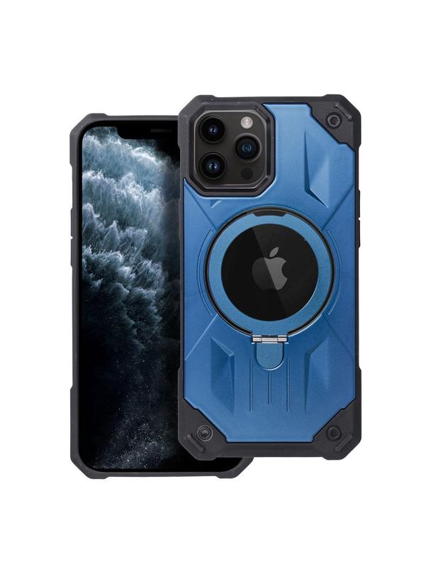 Futerał ARMOR MAG COVER kompatybilny z MagSafe do IPHONE 11 Pro niebieski