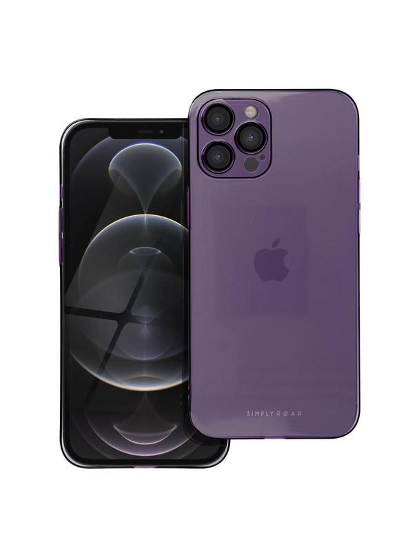 ROAR futerał PURE SIMPLE FIT do IPHONE 12 Pro Max Fioletowy