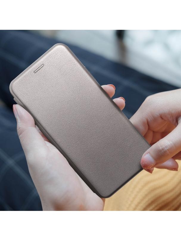 Kabura ELEGANCE Book do SAMSUNG A22 4G stalowy