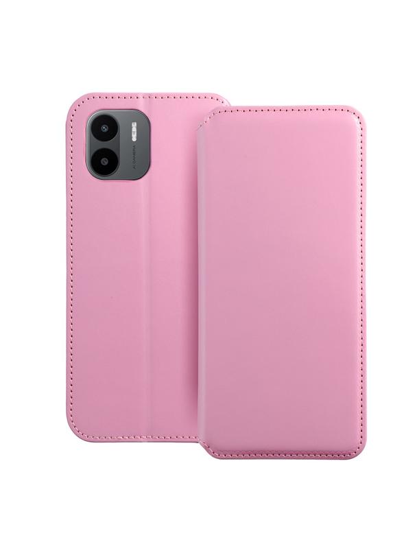 Kabura DUAL POCKET Book do XIAOMI Redmi A1 / Redmi A2 jasny różowy