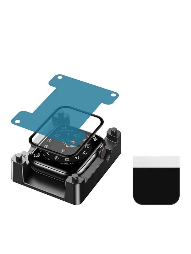 Wiwu - Szkło hartowane z aplikatorem Easy Install do Apple Watch 46mm