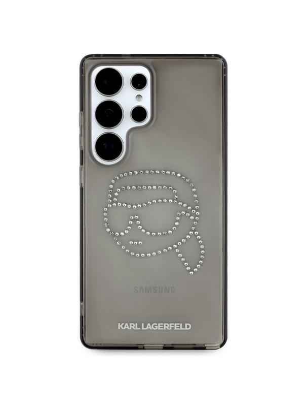 KARL LAGERFELD futerał do SAMSUNG S25 Ultra KLHCS25LHKHDCELK (IML Rhinestones K Head) czarny