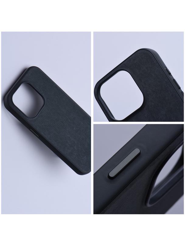 Futerał WOVEN MAG COVER kompatybilny z MagSafe do IPHONE 13 niebieski