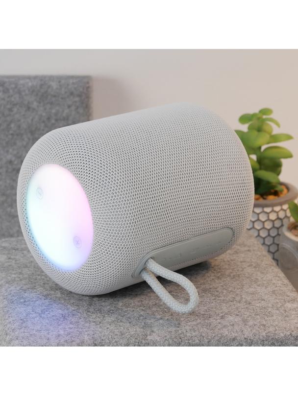 Głośnik bezprzewodowy LED 5W 3h Hoco HC30 szary