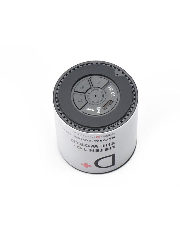 PURIDEA głośnik bluetooth i9 srebrny