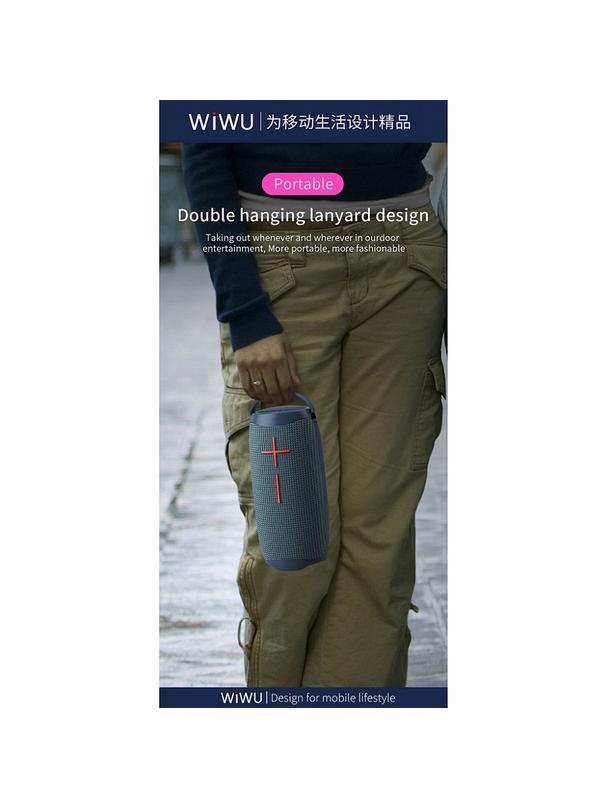 WiWU - Głośnik bezprzewodowy Thunder P40 LED 10W Light