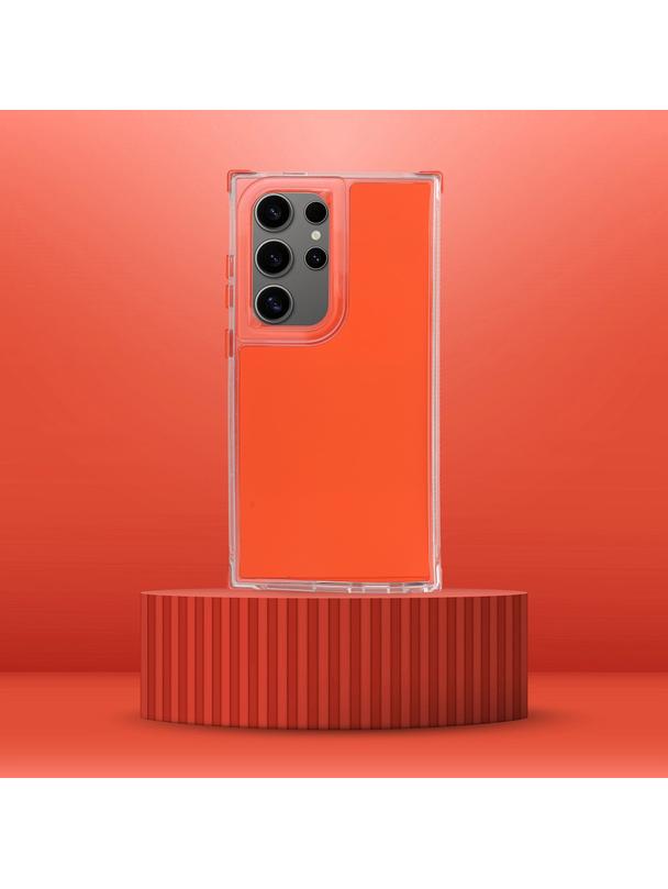 Futerał MATRIX do SAMSUNG A36 5G pomarańczowy