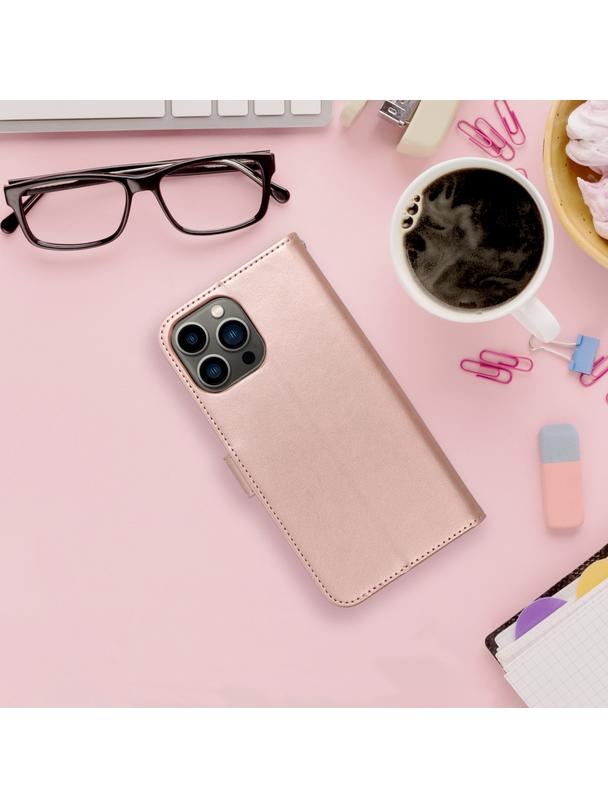 Kabura MEZZO Book do IPHONE 13 MINI mandala złoty róż