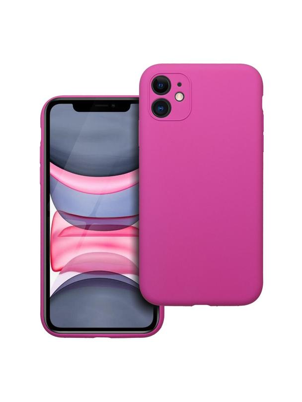 Futerał SILICONE 2mm do IPHONE 11 róż