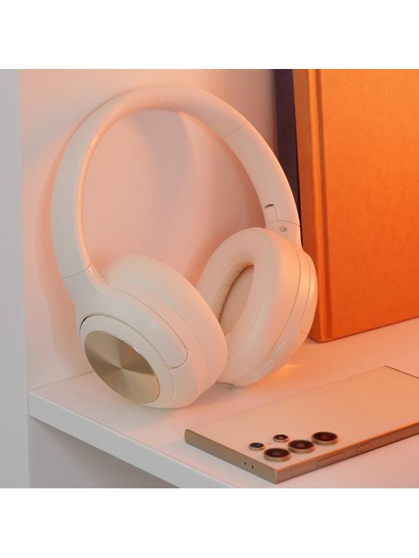 Słuchawki bezprzewodowe nauszne Hoco ANC W54 białe