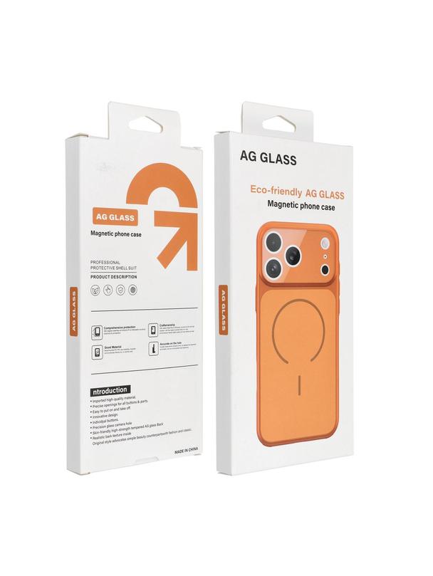 Futerał MAKE 17 kompatybilny z MagSafe do IPHONE 14 Pro Max pomarańczowy