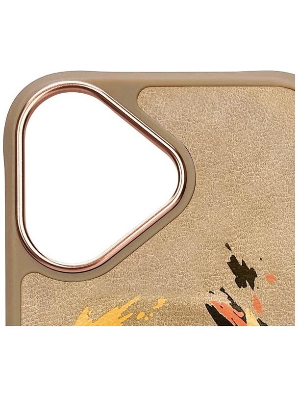 NIMMY futerał TYGRYS kompatybilny z MagSafe do IPHONE 16 jasno brązowy