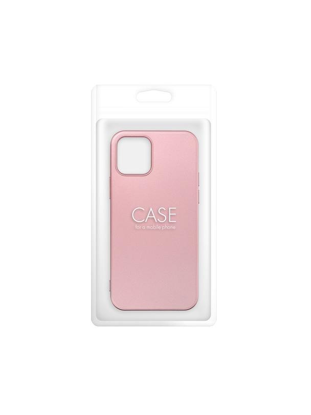 Futerał METALLIC do IPHONE 12 / 12 Pro różowy