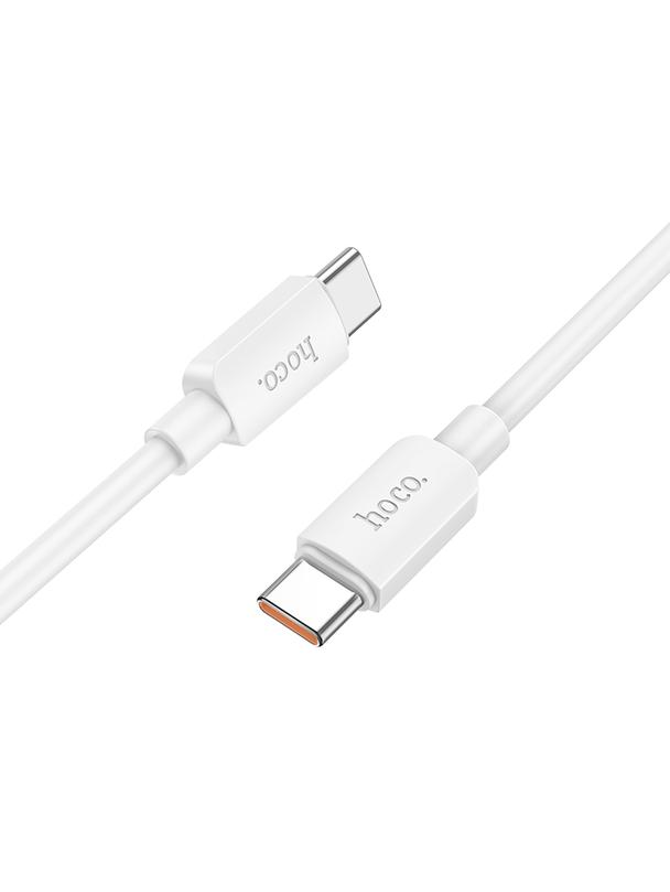 Kabel USB C do USB C Hoco PD 6A 100W 1 m X96 biały