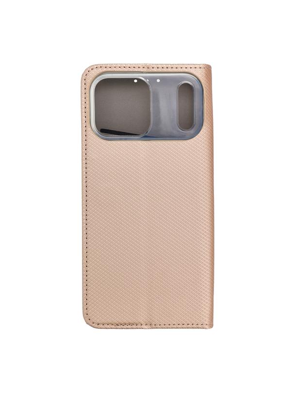 Kabura SMART CASE Book do IPHONE 17 Pro Max złoty