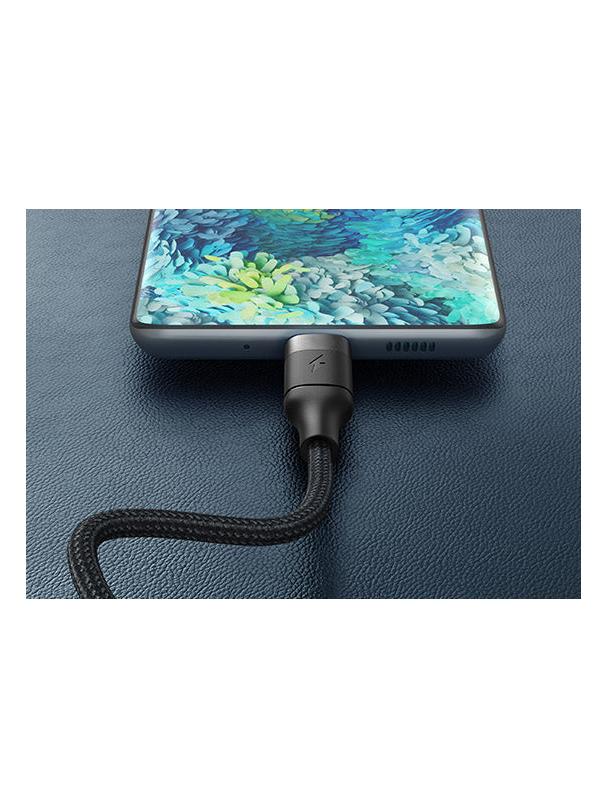 Kabel USB C do USB C VEGER PD 5A 100W 1,5 m CC02 czarny