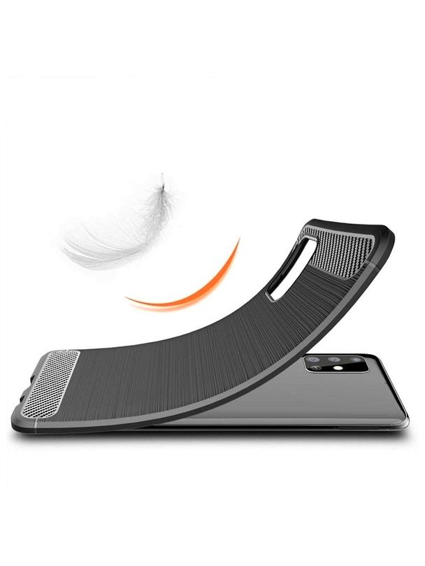 Futerał CARBON do SAMSUNG A71 5G czarny