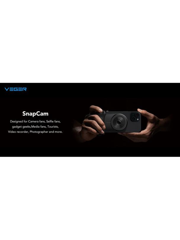 Powerbank zgodny z Magsafe Veger (W0569) PD QC3.0 20W 5000 mAh czarny