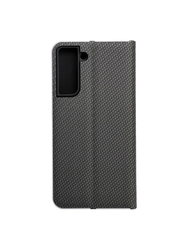 Kabura LUNA Book Carbon do SAMSUNG S21 FE czarny