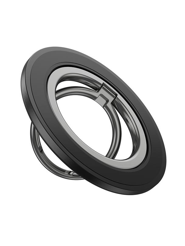 Uchwyt na telefon na palec Hoco magnetyczny Ring GH3 czarny