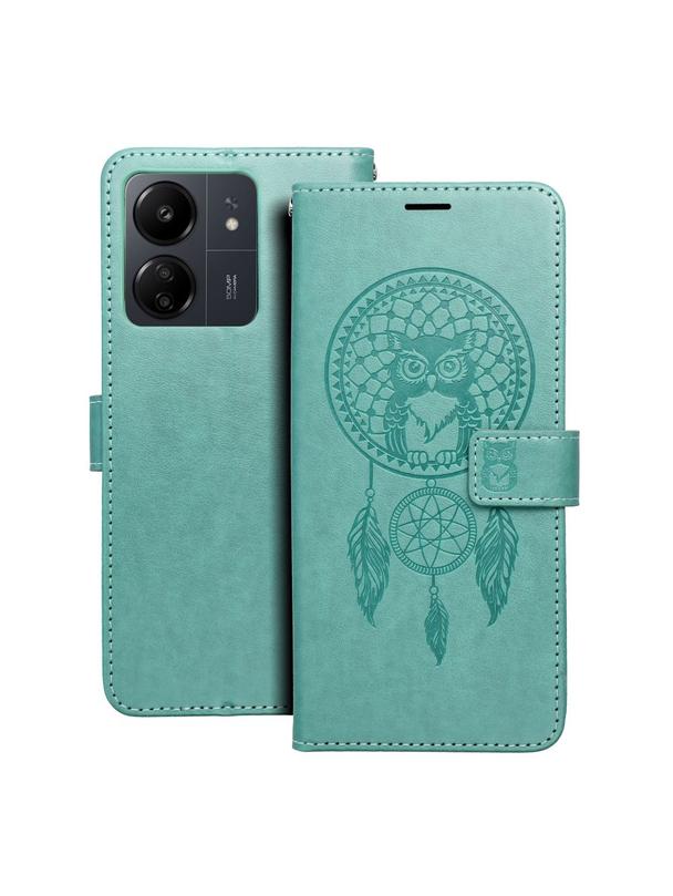 Kabura MEZZO Book do XIAOMI Redmi 13C / POCO C65 łapacz snów zielony