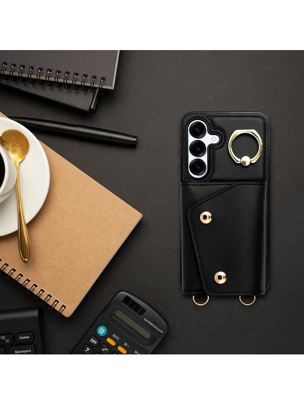 Futerał portfel WONDER dla SAMSUNG A55 5Gczarny