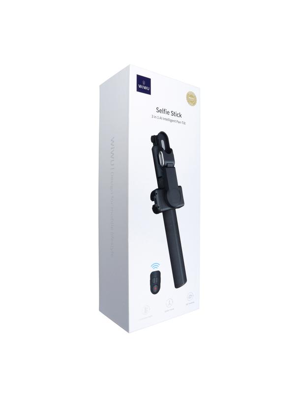 WiWU - Selfie stick Wi-SE009 3w1 z funcją tripoda, stabilizacji obrazu i inteligentnego śledzenia